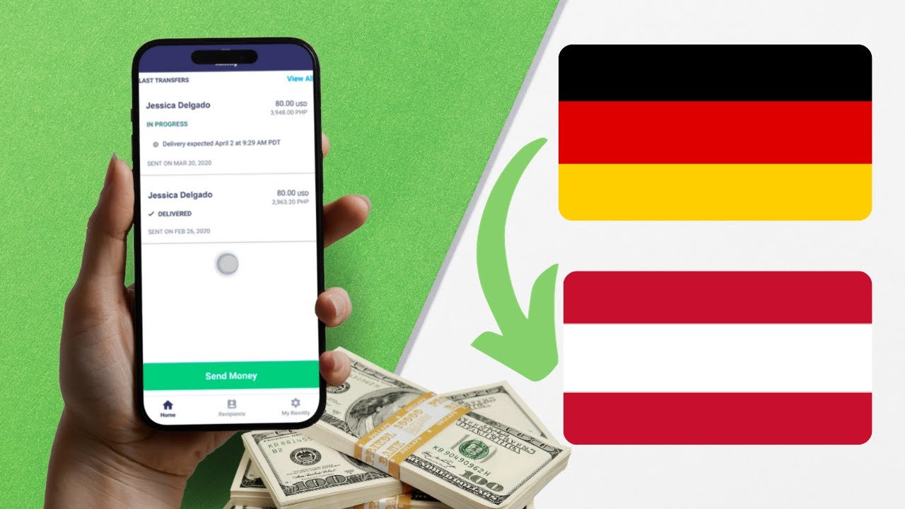 How to send money from Germany to Austria on Remitly?