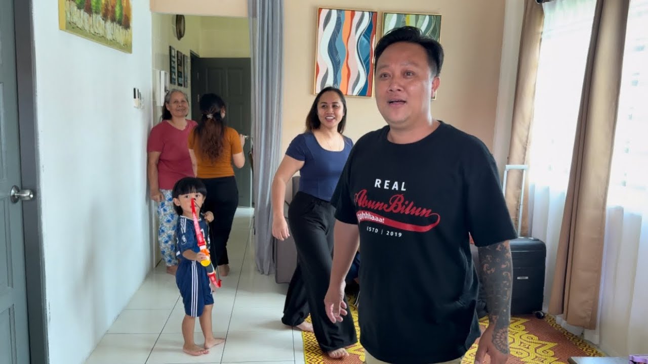 SEMUA BERKUMPUL DI RUMAH  | MAKAN TENGAHARI DULU SEBELUM RECORDING