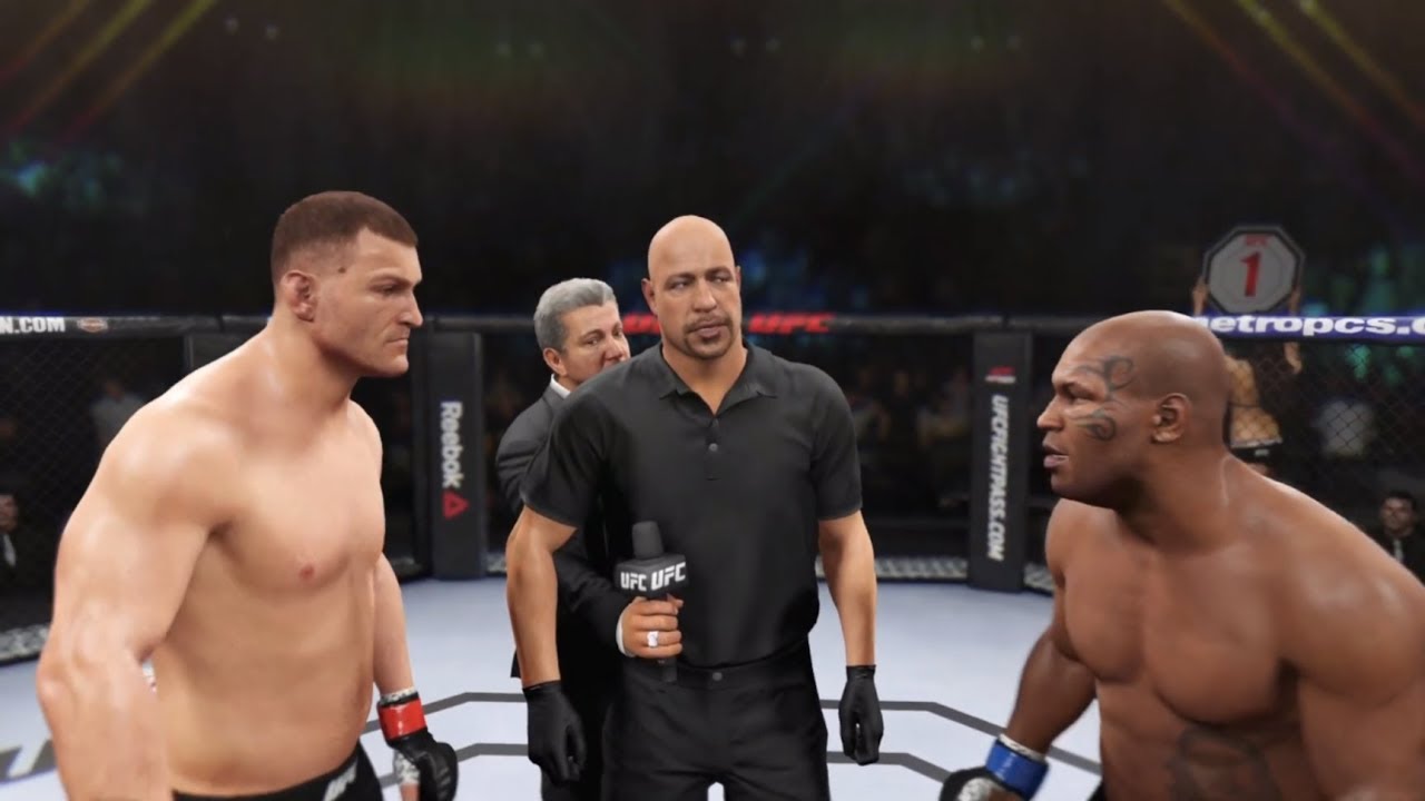 Stipe Miocic vs. Mike Tyson (EA Sports UFC 2) - CPU vs. CPU 🥊