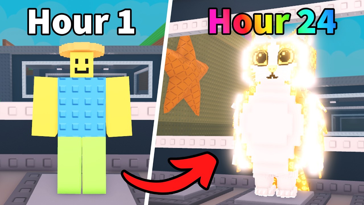 I Spent 24 HOURS in The Trading Plaza in Steal a Brainrot!