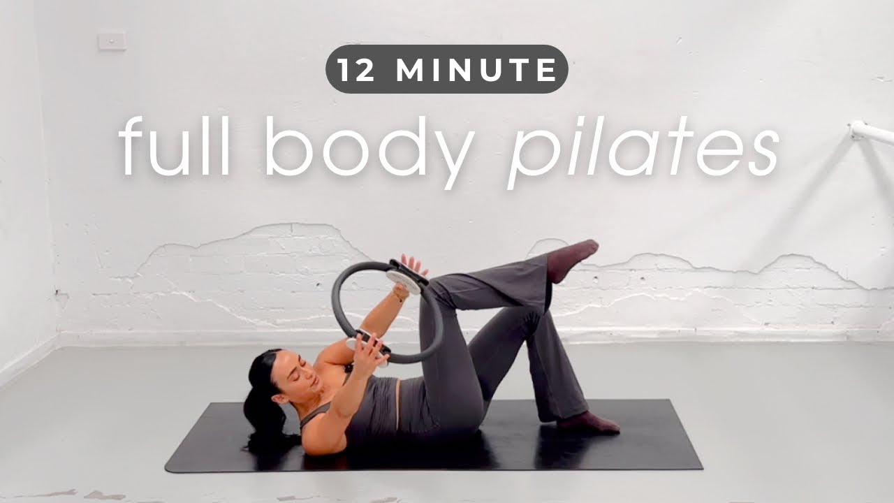 12 MIN Pilates Ring Workout (Beginner Friendly At Home Pilates)
