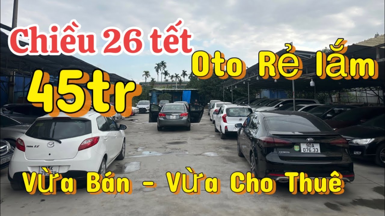 Chiều 26 Tết - Các Bác Ủng Hộ Em Lấy tiền mua Đào Quất - Oto Cũ Giá Rẻ 0816662386-0976227726