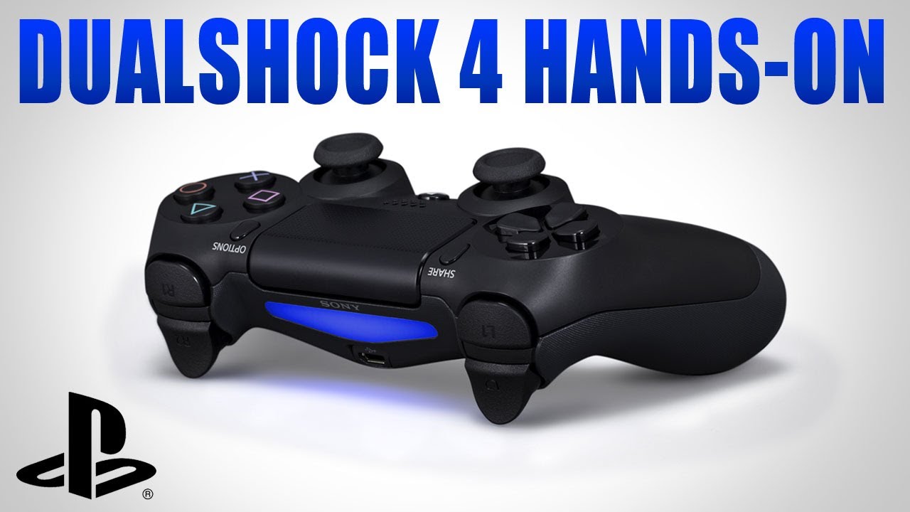 DualShock 4: Hands-On with the PS4 Controller