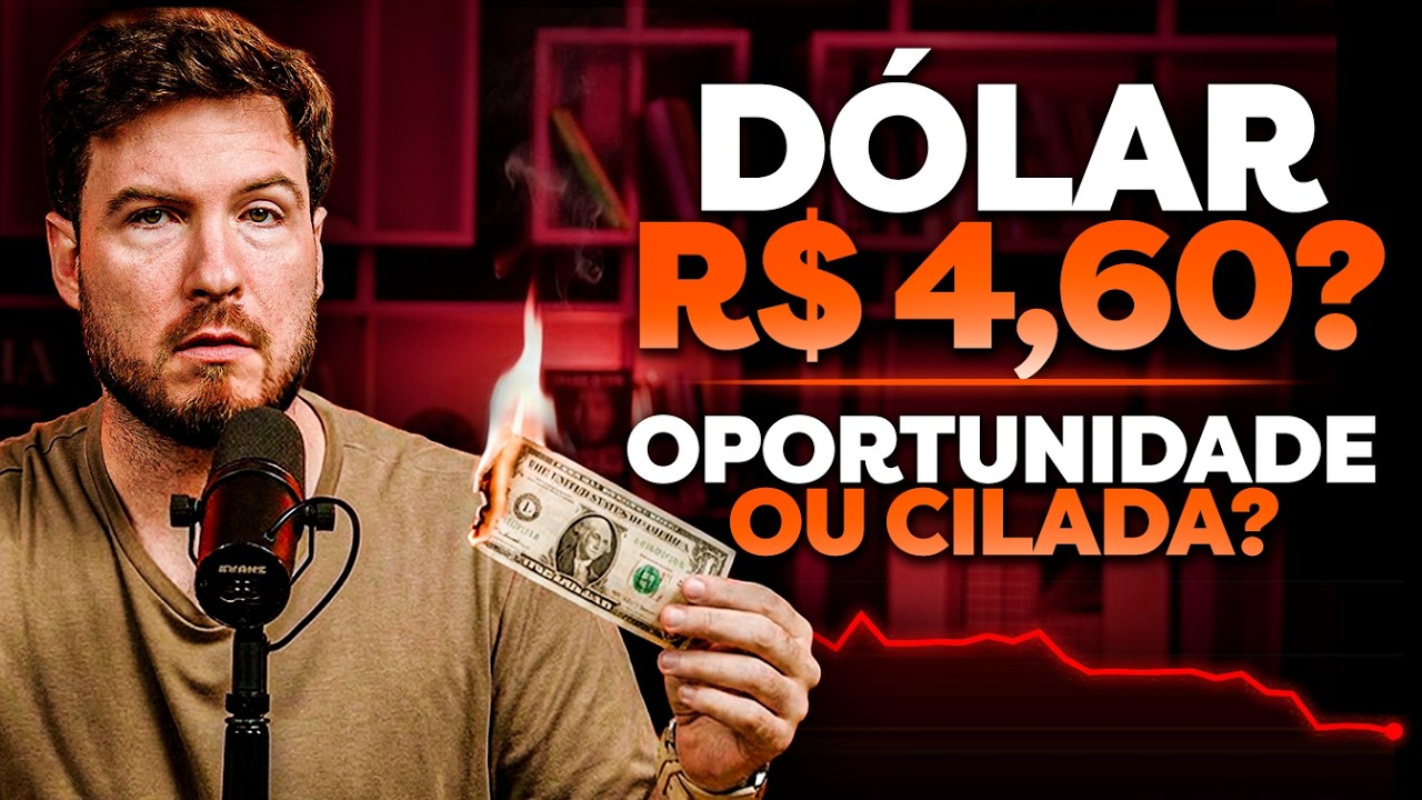 POR QUE O D&Oacute;LAR EST&Aacute; CAINDO TANTO? (vai cair ainda mais?)