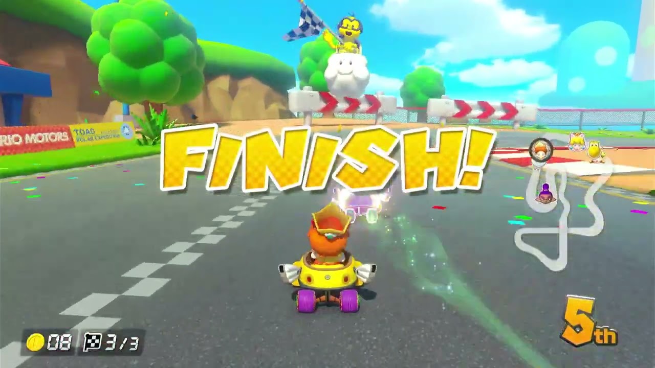 time for some racing