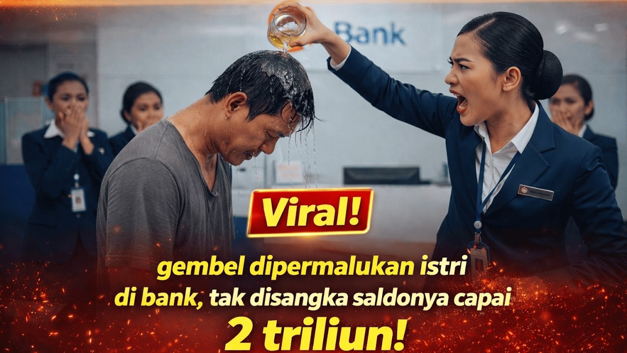 Pria Gembel Dipermalukan Mantan Istri di Bank, Ternyata Dia Pemilik Rekening 2 Triliun Rupiah!!