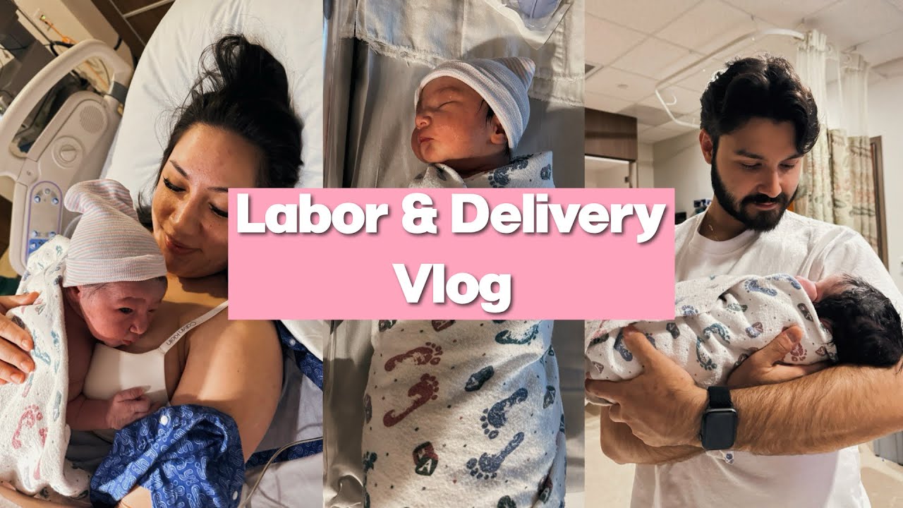 LABOR & DELIVERY Vlog | First Baby