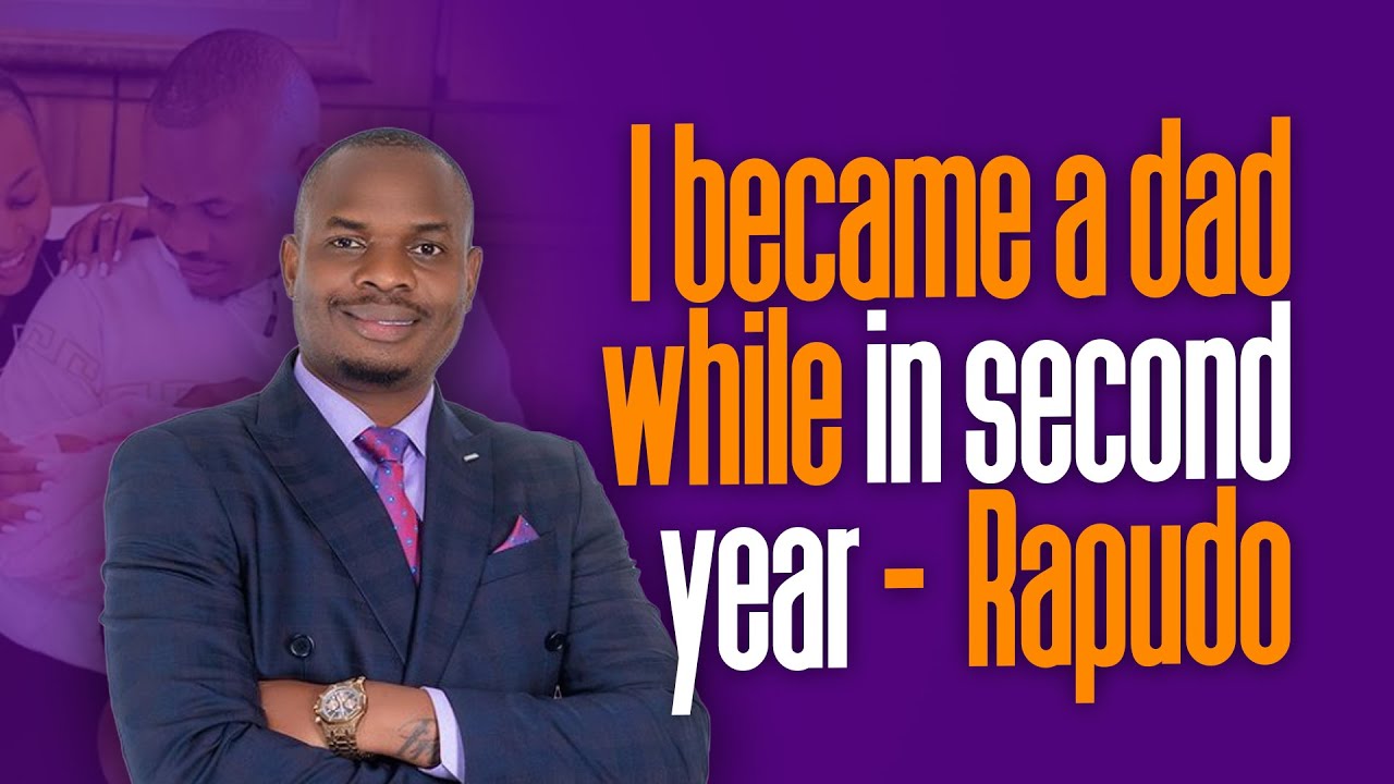 I became a dad while in second year -  Rapudo talks about early fatherhood, Amber Ray & co-parenting