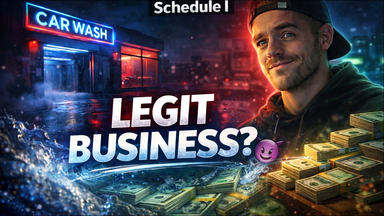 This Car Wash Isn’t Just a Car Wash… 💀💰 | Schedule I EP.15