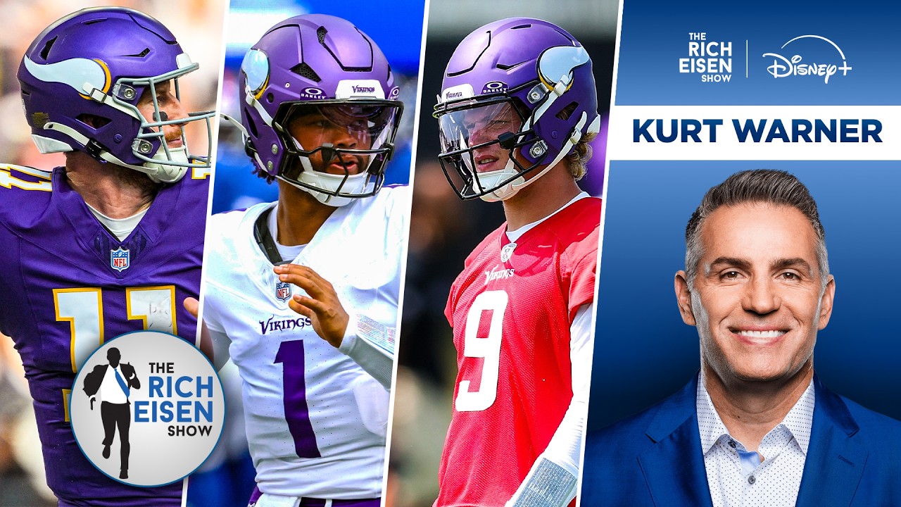 NFL Network&rsquo;s Kurt Warner on the Vikings&rsquo; Starting QB Options Moving Forward | The Rich Eisen Show