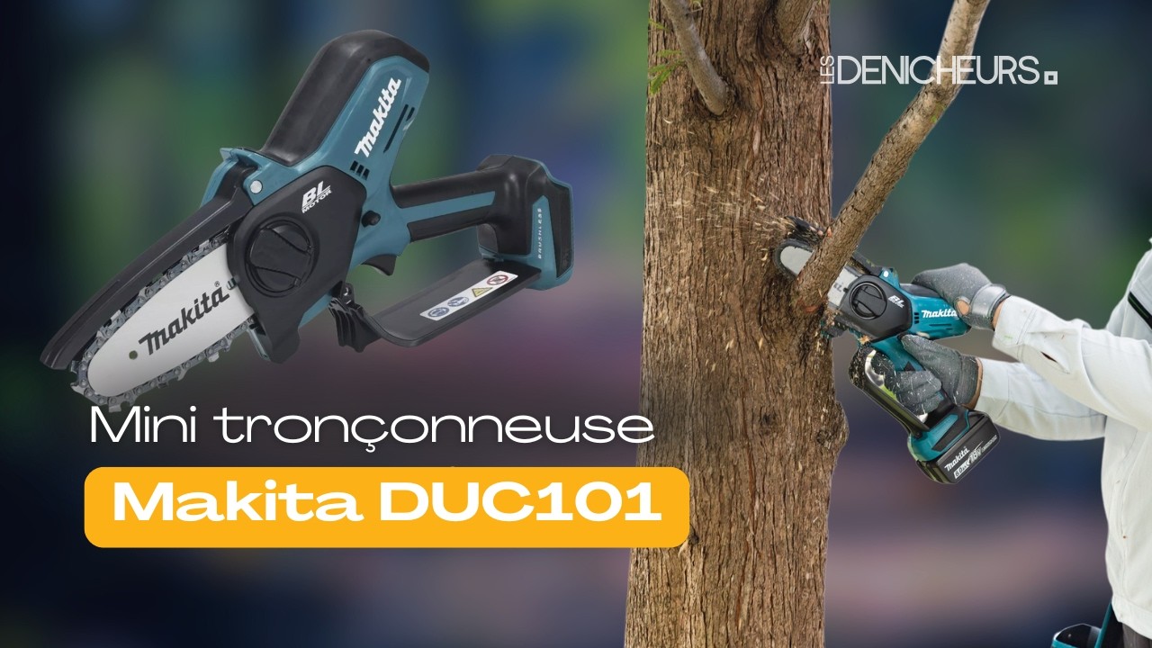 Découvrez la Mini Tronçonneuse Makita DUC101: Votre Solution Formidable!
