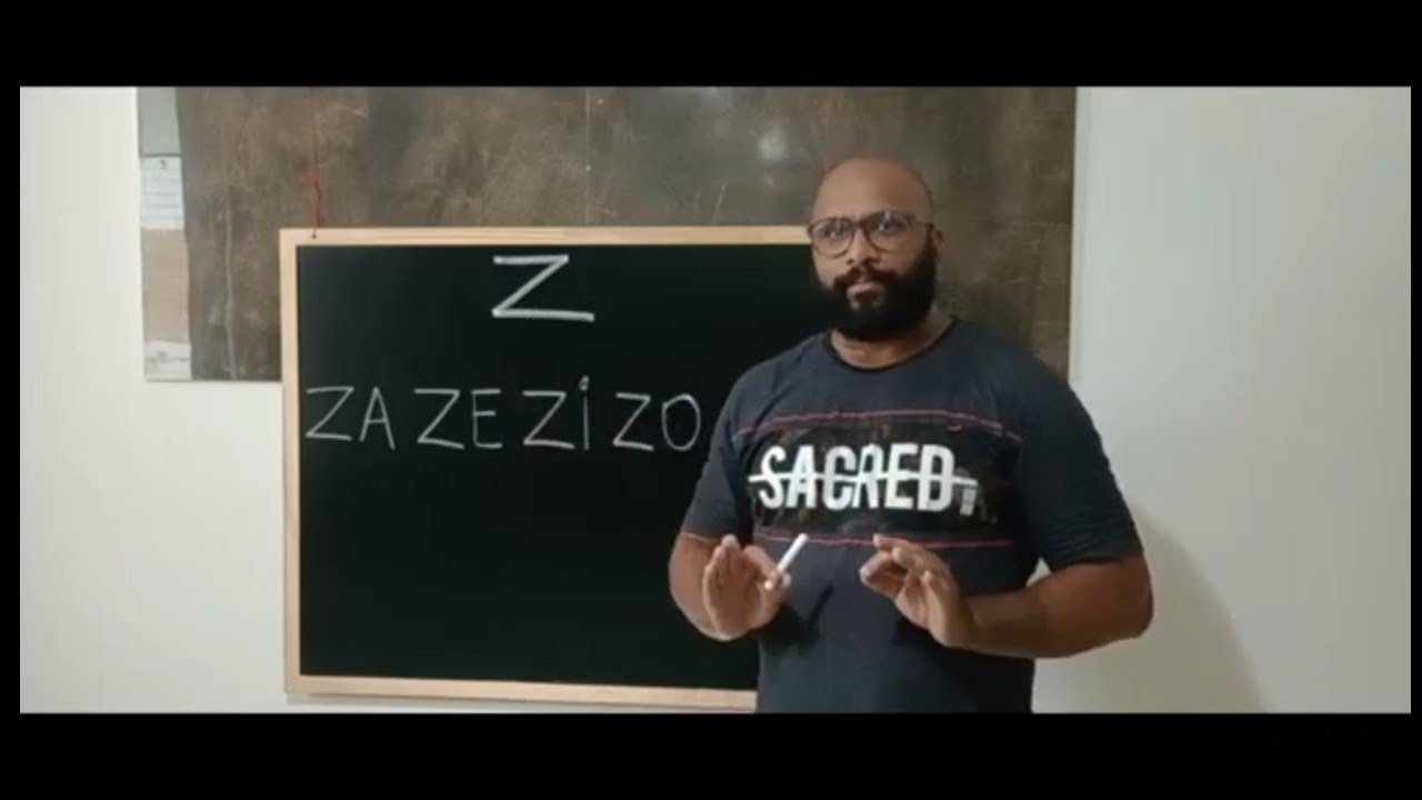 ALFABETIZAÇÃO DE JOVENS E ADULTOS AULA 22 - LETRA Z
