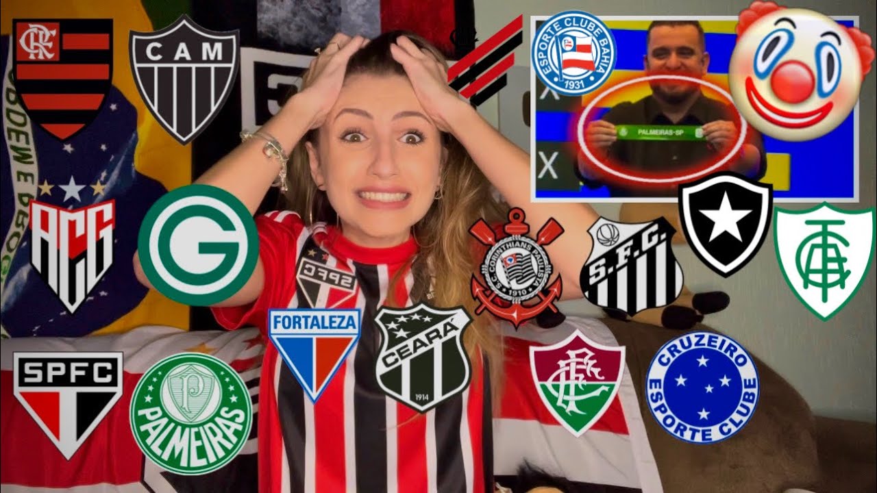 REACT DO SORTEIO MAIS DOIDO DAS OITAVAS DE FINAL DA  COPA DO BRASIL-