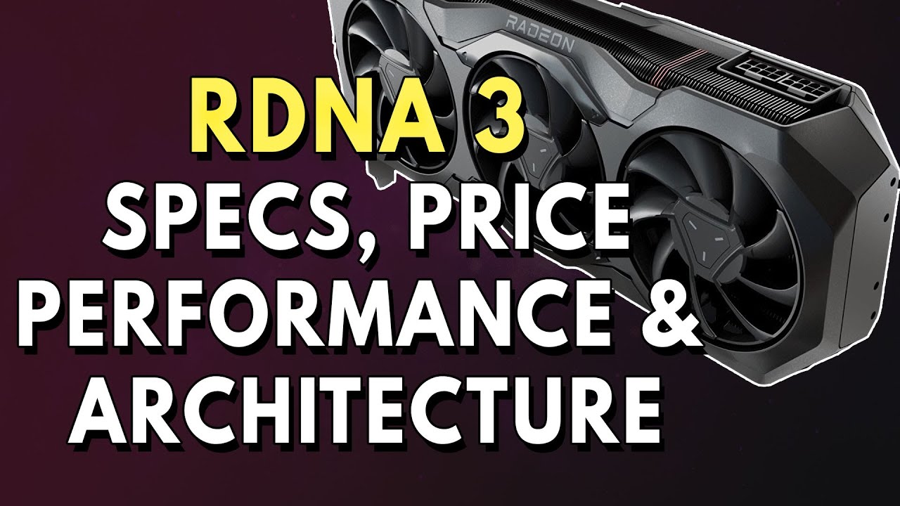 RDNA 3 Specs, Price & Performance & GROUNDBREAKING Architecture | RX 7900 XT 7900 XTX & FSR 3
