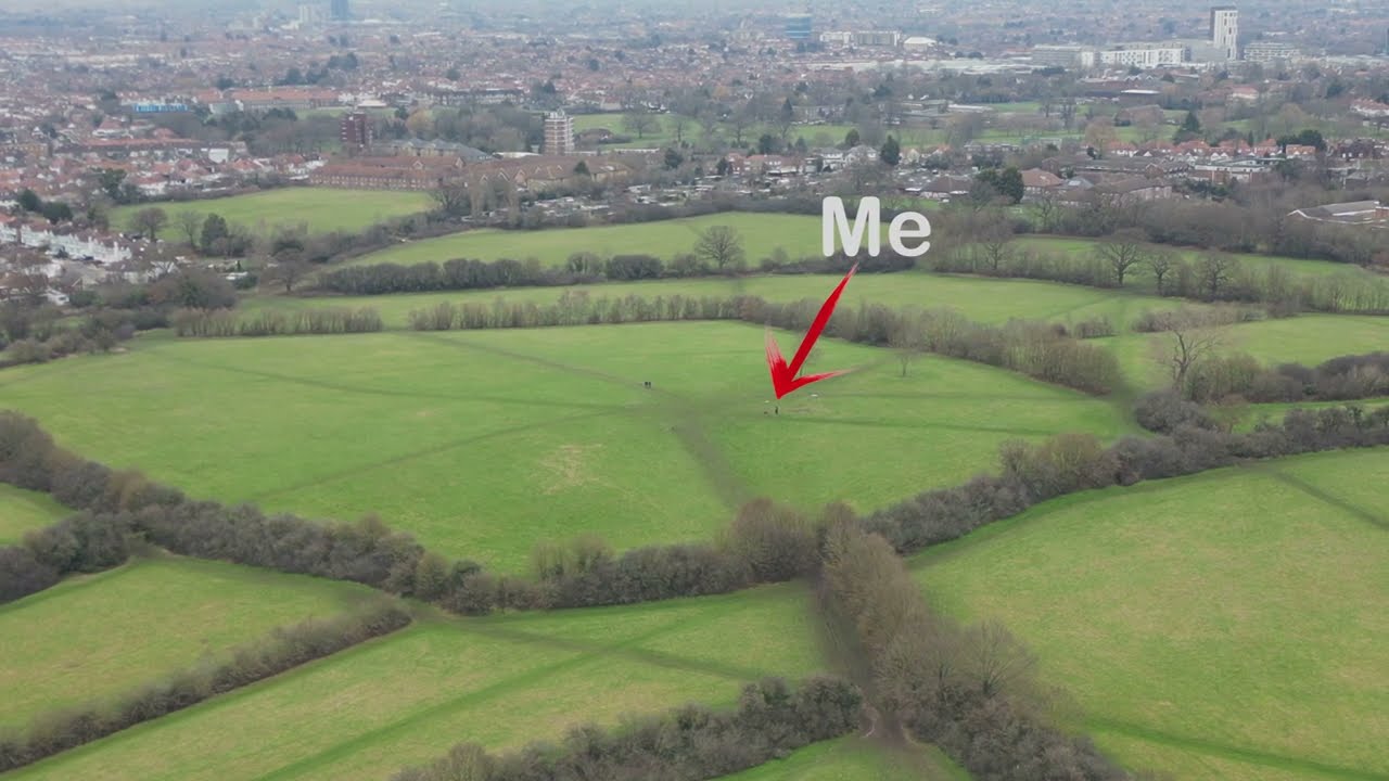 Fryent Country Park, Kingsbury  - A Droneseye view