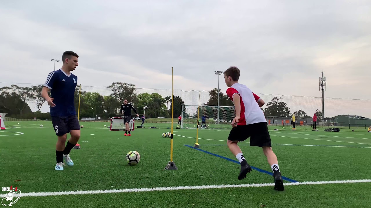 2 Very Talented Young Players | Loads Of Soccer Drills | Full Training Session | Joner 1on1