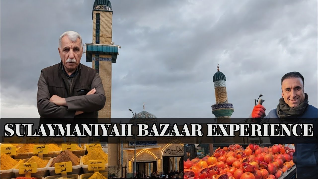 The Heartbeat of Kurdistan: Sulaymaniyah Grand Bazaar Tour
