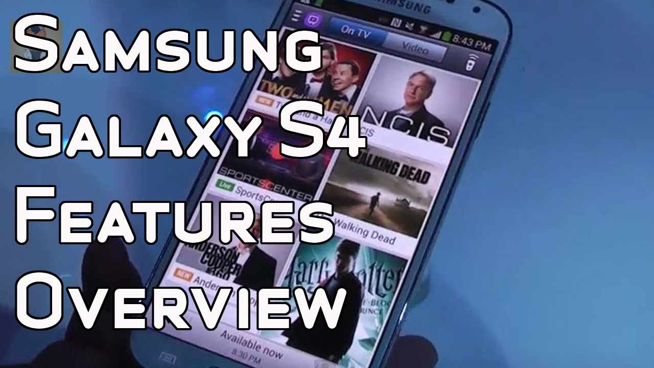 Samsung Galaxy S4 - New software features overview