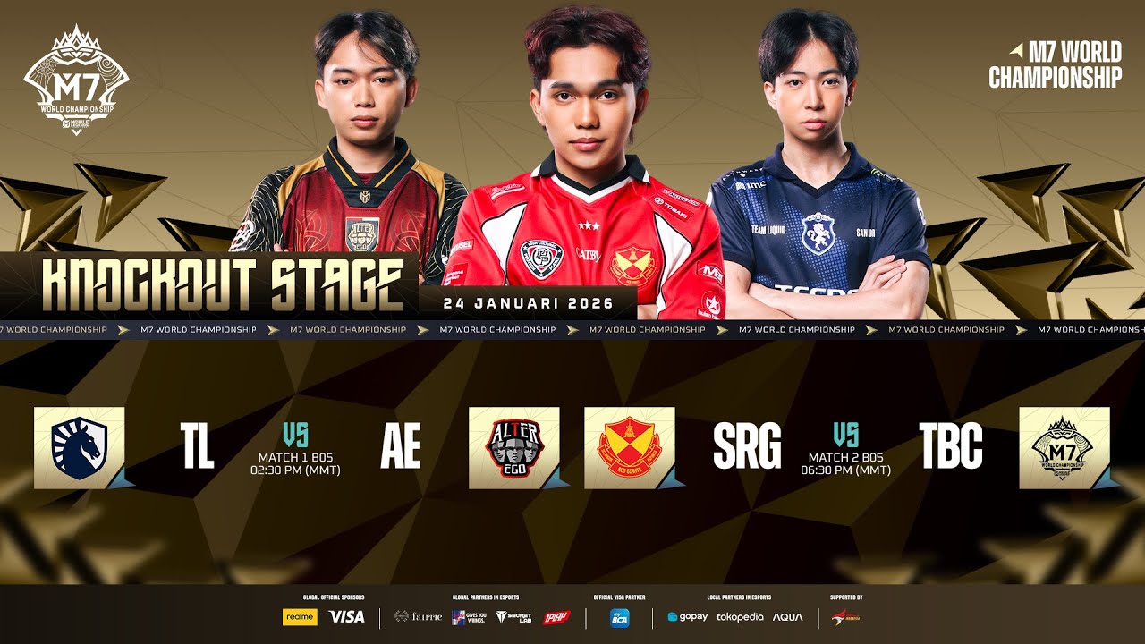 🔴 LIVE | KNOCKOUT STAGE ပဥ္စမနေ့ | M7 World Championship | (MM)