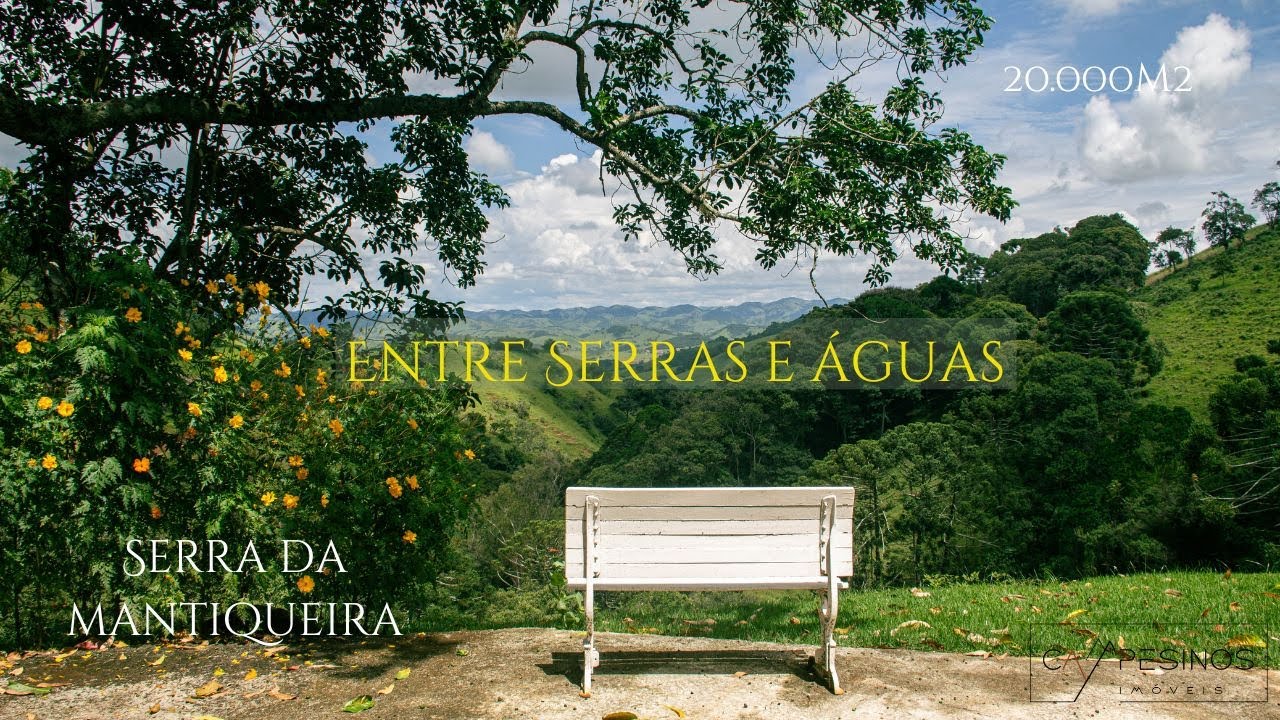 Sítio Entre Serras e Águas com Cachoeiras e Pomar - 20.000m2