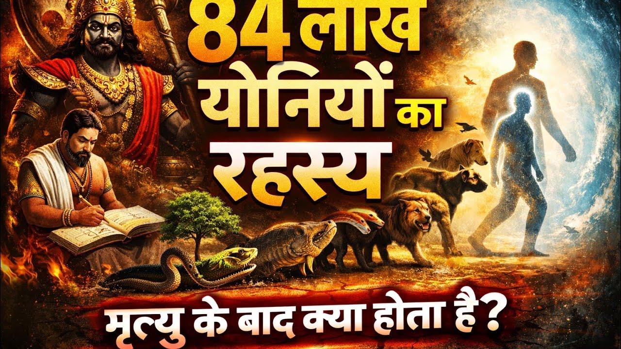 क्या सच में आत्मा 84 लाख योनियों में भटकती है? 🤯 Garud Puran का रहस्य