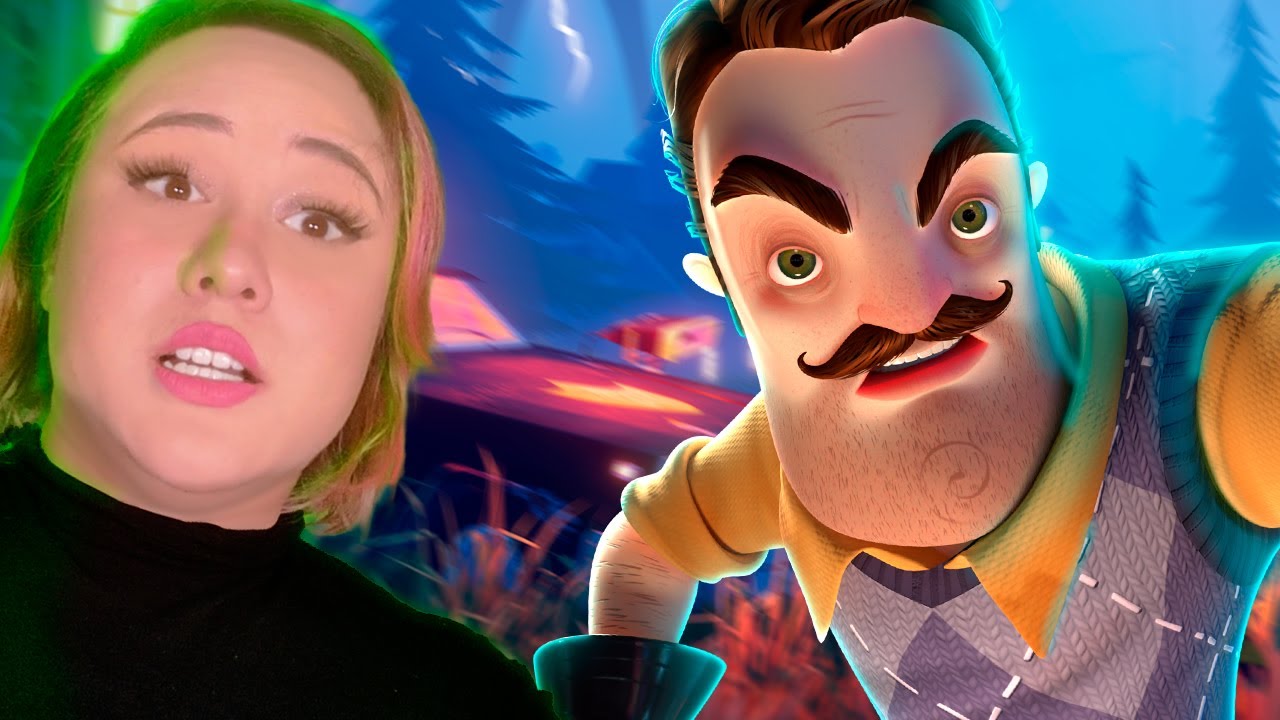 SUSTOS AO INVESTIGAR A CASA DO VIZINHO DO MAL  ( HELLO NEIGHBOR 2)