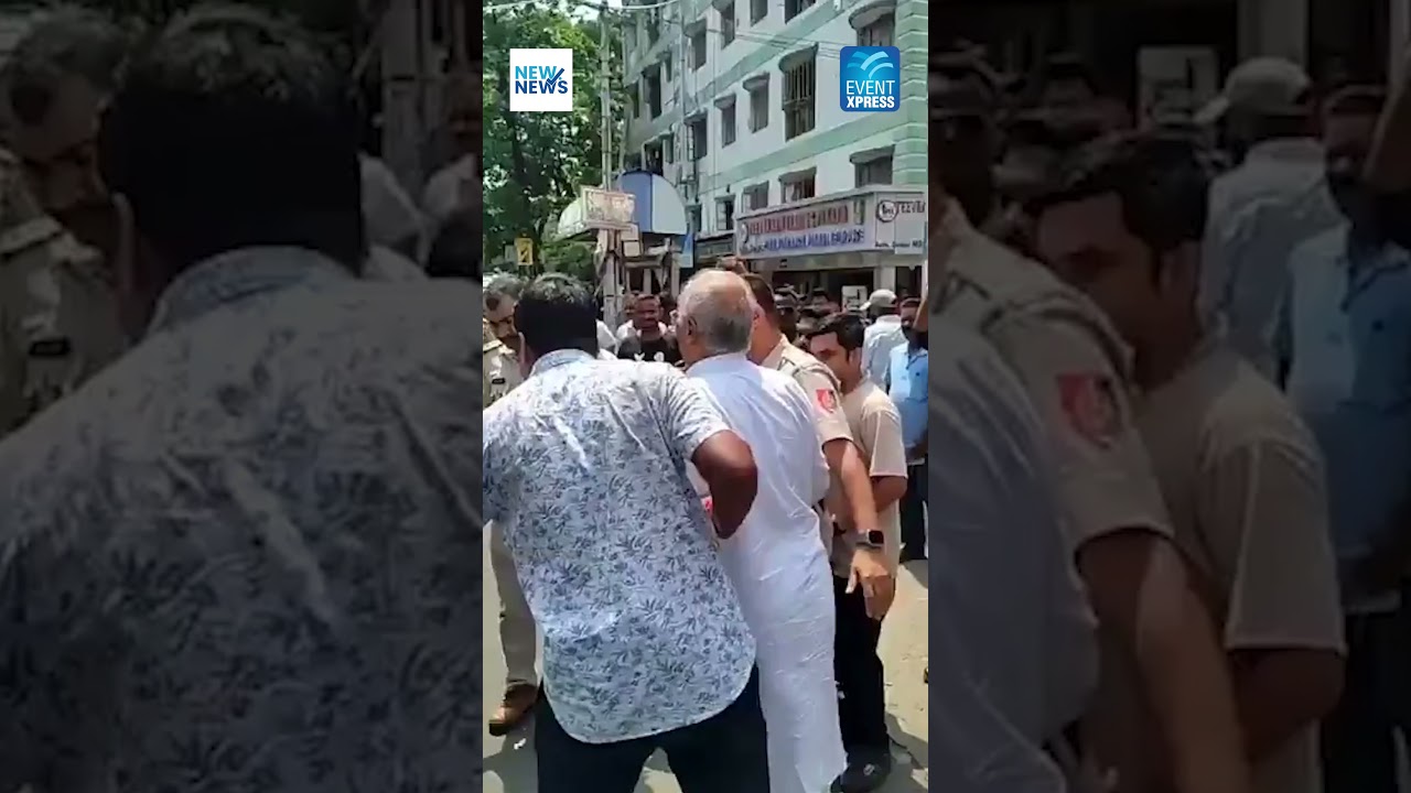 Eggs Thrown At TMC MP Saugata Roy In Massive Protest!