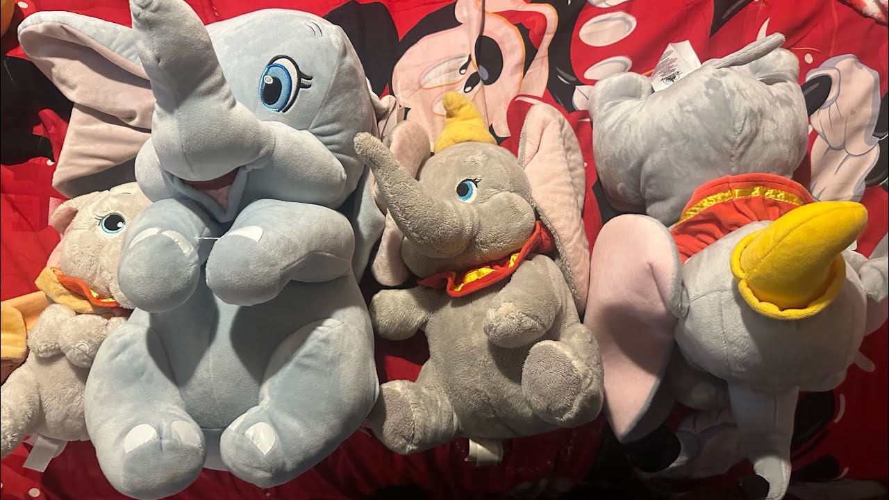 My 2026 Disney Dumbo plush toy collection edition🐘