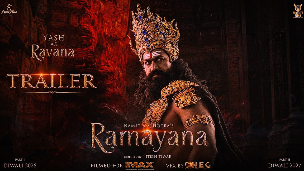 Ramayana- official trailer | Yash | Ranbir Kapoor | New Movie trailer | trailer 2026