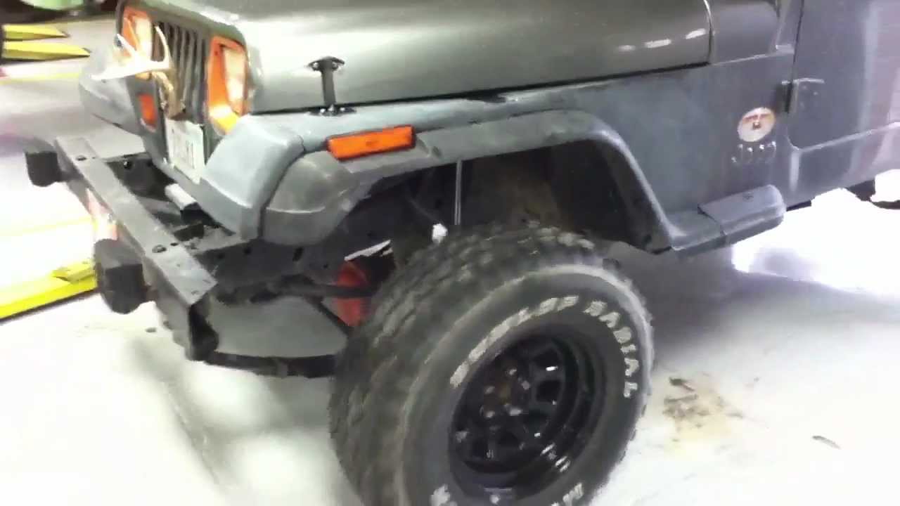 94 YJ exhaust