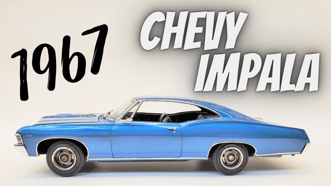 Сборка Chevrolet Impala 1967 года в масштабе 1:25 от AMT завершена!
