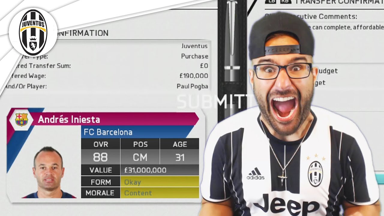 $100,000,000 IN NEW PLAYERS! JUVENTUS FIFA 16 Career Mode #05