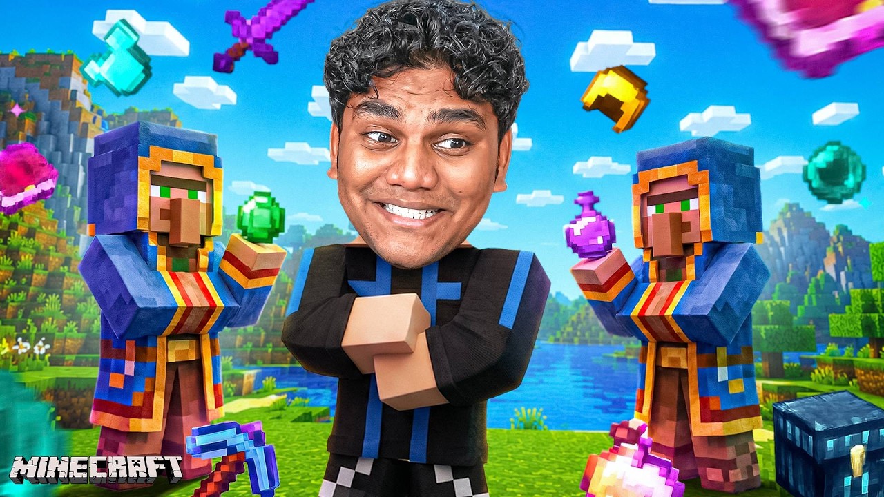 Minecraft But The Loot is Random and Multiplied