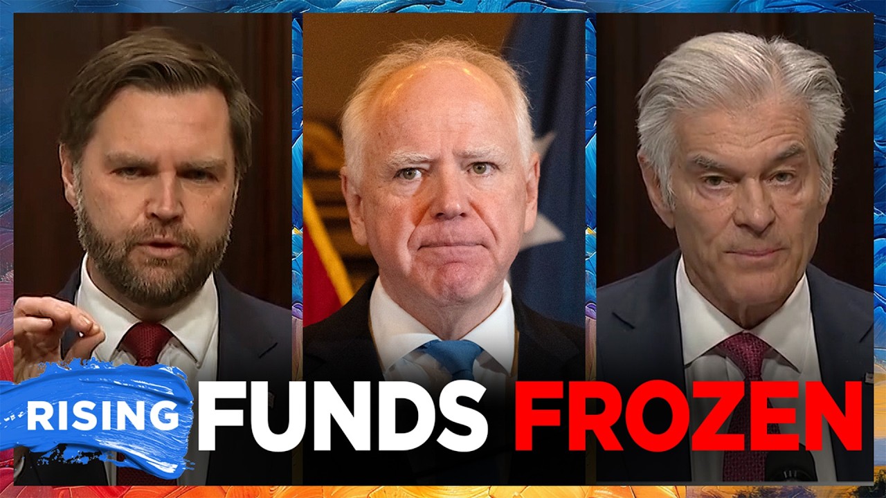 JD Vance, Dr. Oz Say Trump Admin FREEZING Medicaid Funds From MN After FRAUD SCANDAL | RISING