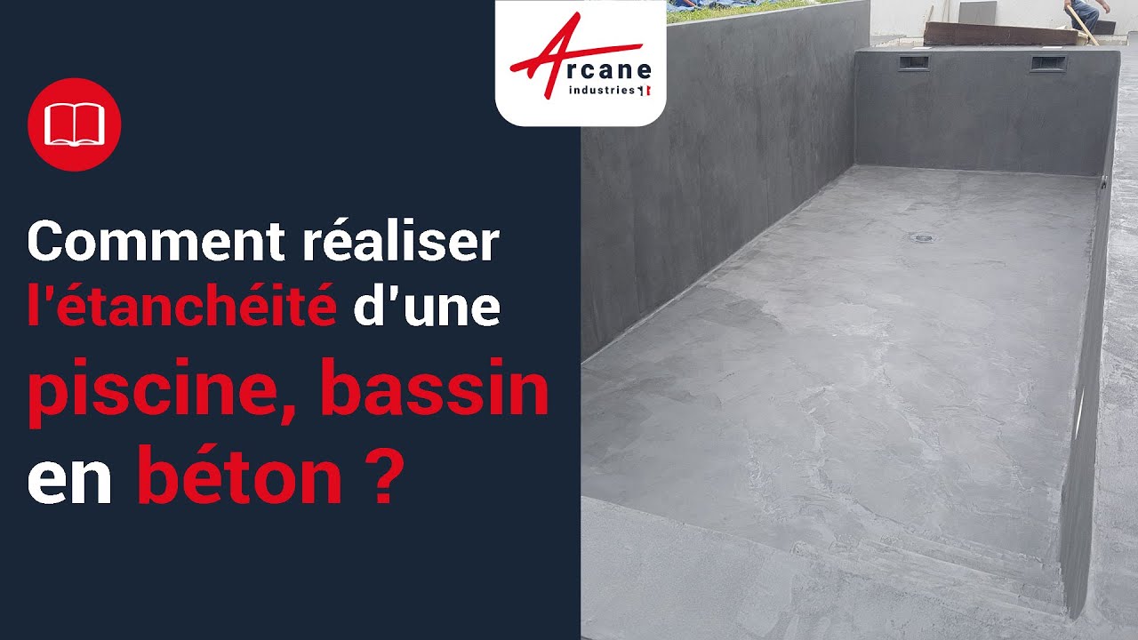 Fuite Piscine : Application d'un Enduit Etanche✔️TUTO COMPLET