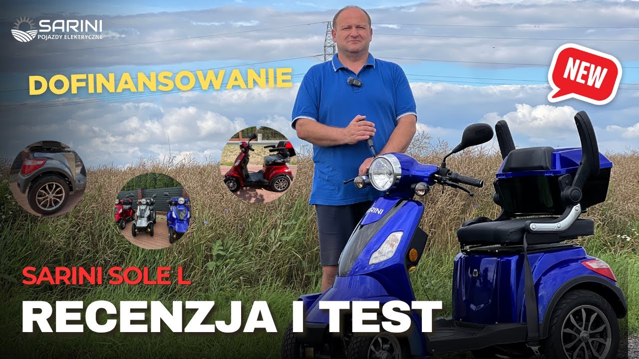 TEN POJAZD INWALIDZKI KUPISZ ZA MNIEJ NIŻ 2 TYSIĄCE ZŁOTYCH! [SARINI SOLE] #sarini #new