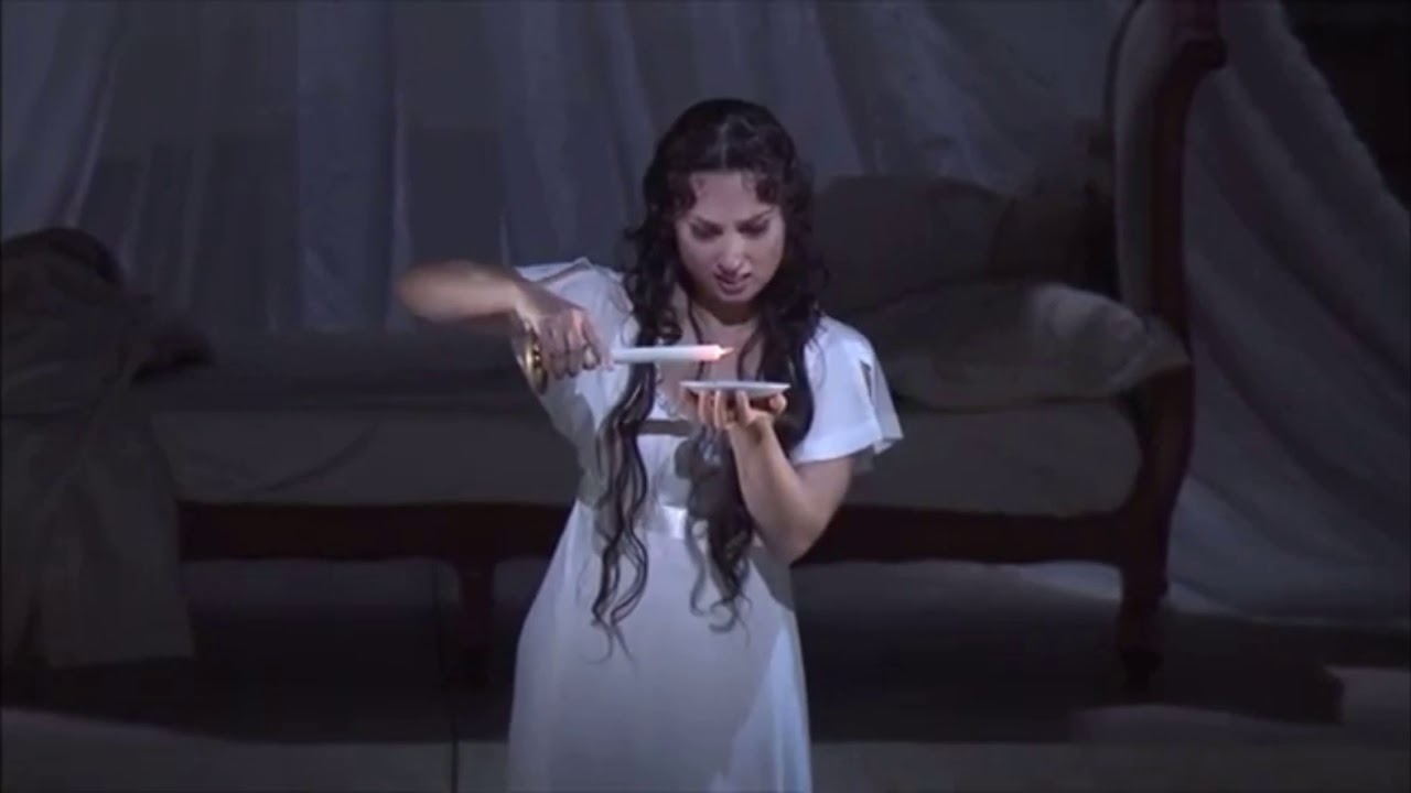 Eugene Onegin , Letter scene ,Evgenia Muraveva; «Евгений Онегин», сцена письма , Евгения Муравьева