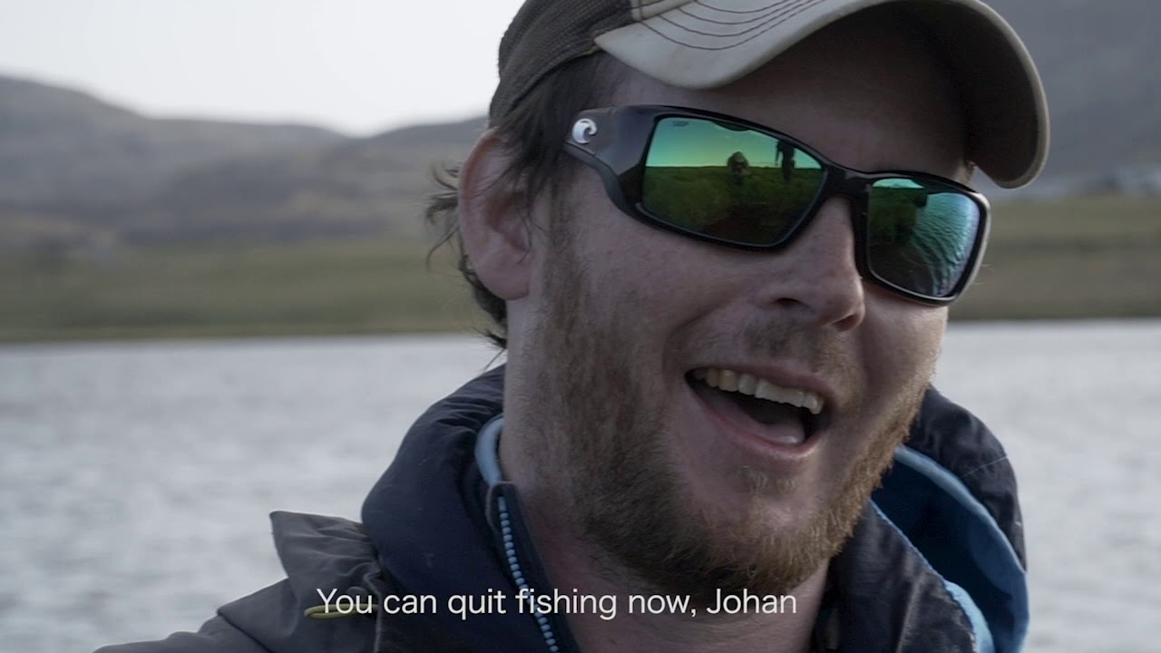 FLY FISHING in Iceland : Ice Age Brown trout in Villingavatn, Arctic char in Kaldakvisl
