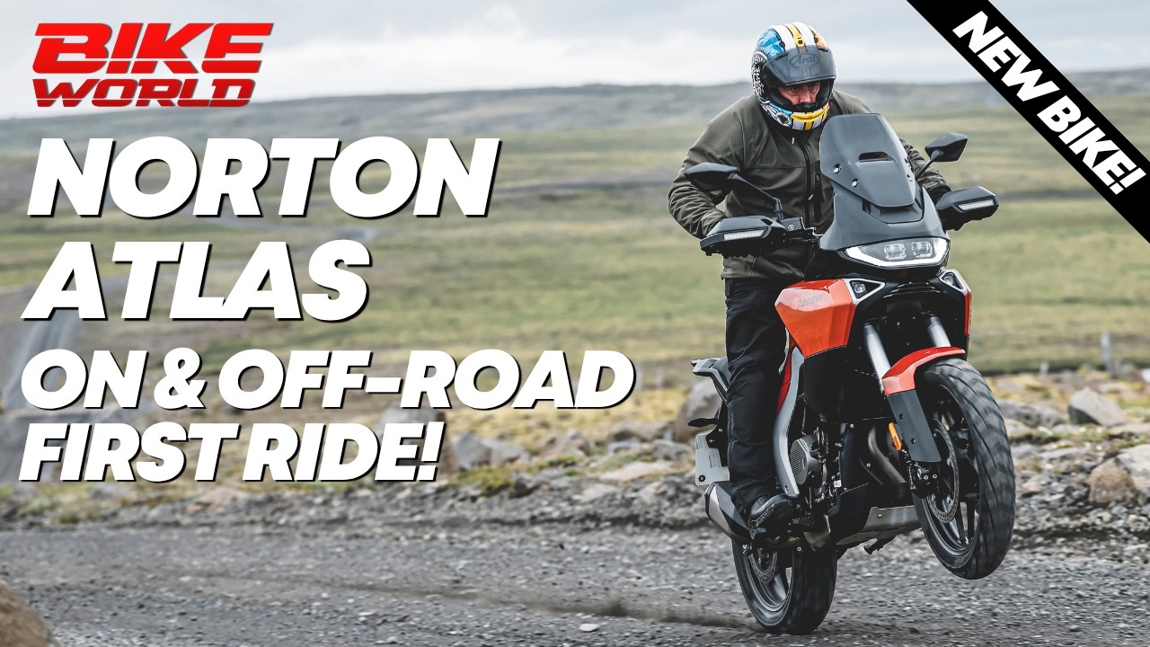 НОВЫЙ NORTON ATLAS | ПЕРВАЯ ПОЕЗДКА ПО ДОРОГАМ И БЕЗДОРОЖЬЮ В ИСЛАНДИИ