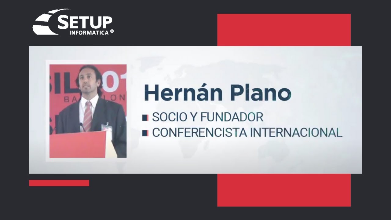 Hernan Plano - Socio Fundador y Director de Setup informatica. Speaker internacional en Log&iacute;stica.
