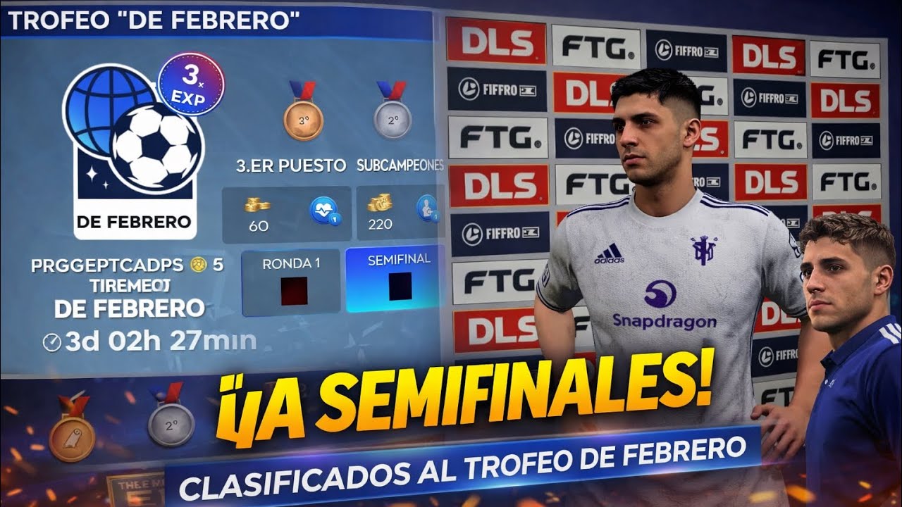  ¡A SEMIFINALES! 🔥 | GANAMOS 2-0 | DLS 26🔥🔱⚽️