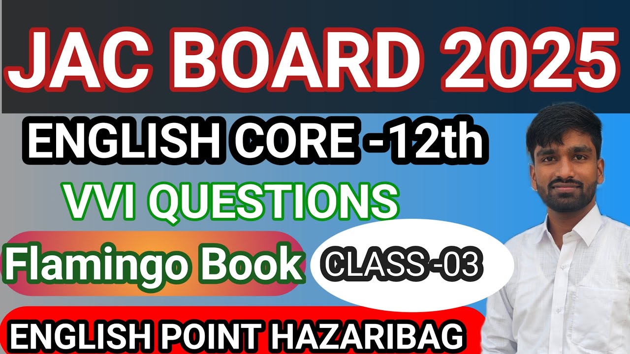 VVI ENGLISH QUESTIONS BY -SHANKAR SIR (English Point Hazaribag)