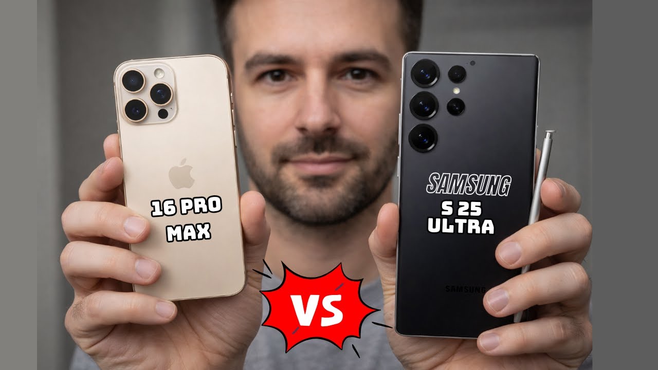 IPHONE 16 PRO MAX VS SAMSUNG S25 ULTRA