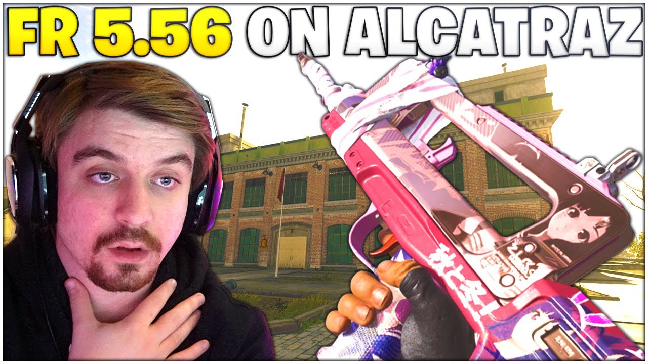 The FR 5.56 On Alcatraz - Single Fire Is INSANE! *Best FR 5.56 Setup* (Rebirth Island - Warzone)