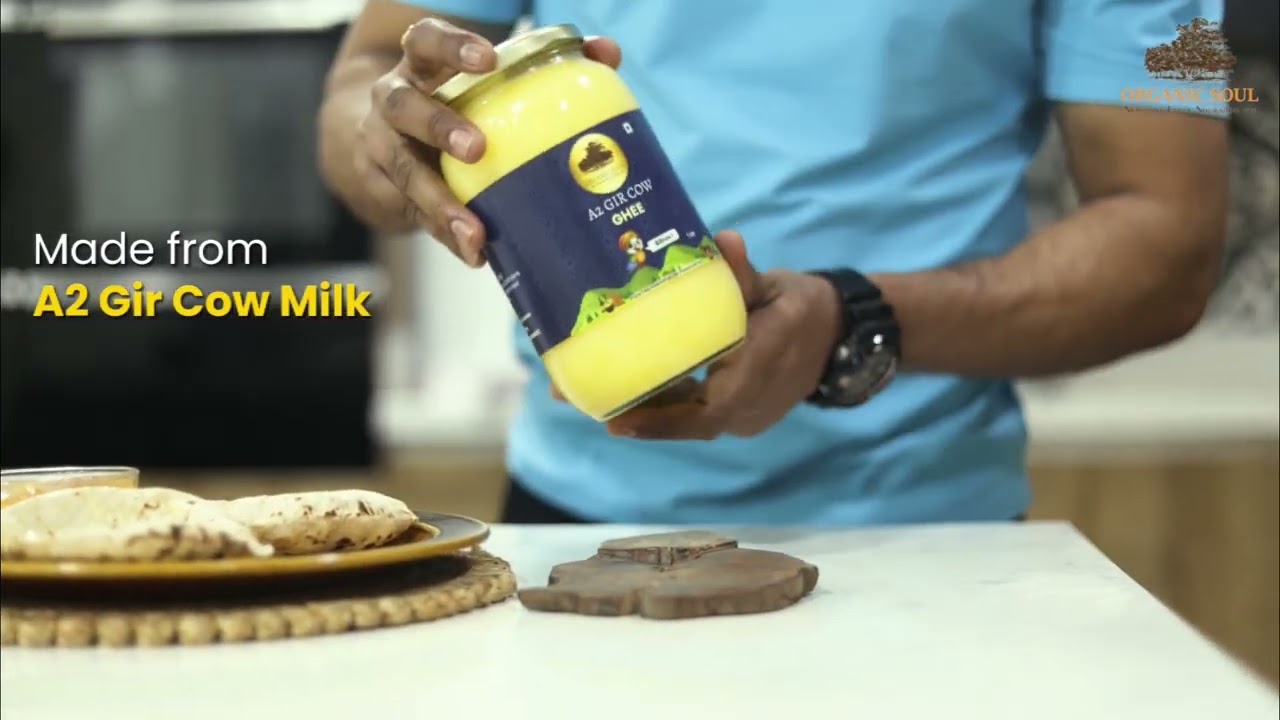 Organic Soul Premium A2 Bilona Ghee | Best A2 Ghee