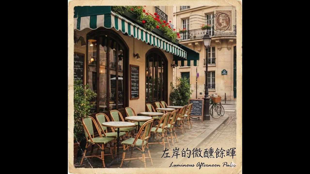 【100%無廣告Relaxing Music】🧘這不是音樂，是左岸的微醺餘暉。#舒緩減壓#讀書必備#工作專注#心靈治癒#清除負能量#深度睡眠#music #lofi #relax