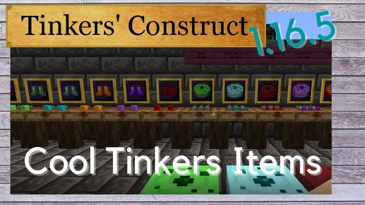 Tinkers Construct  1.16.5 ~ Slime Sling & Boots + Other cool things  ~ Minecraft Mod Spotlight