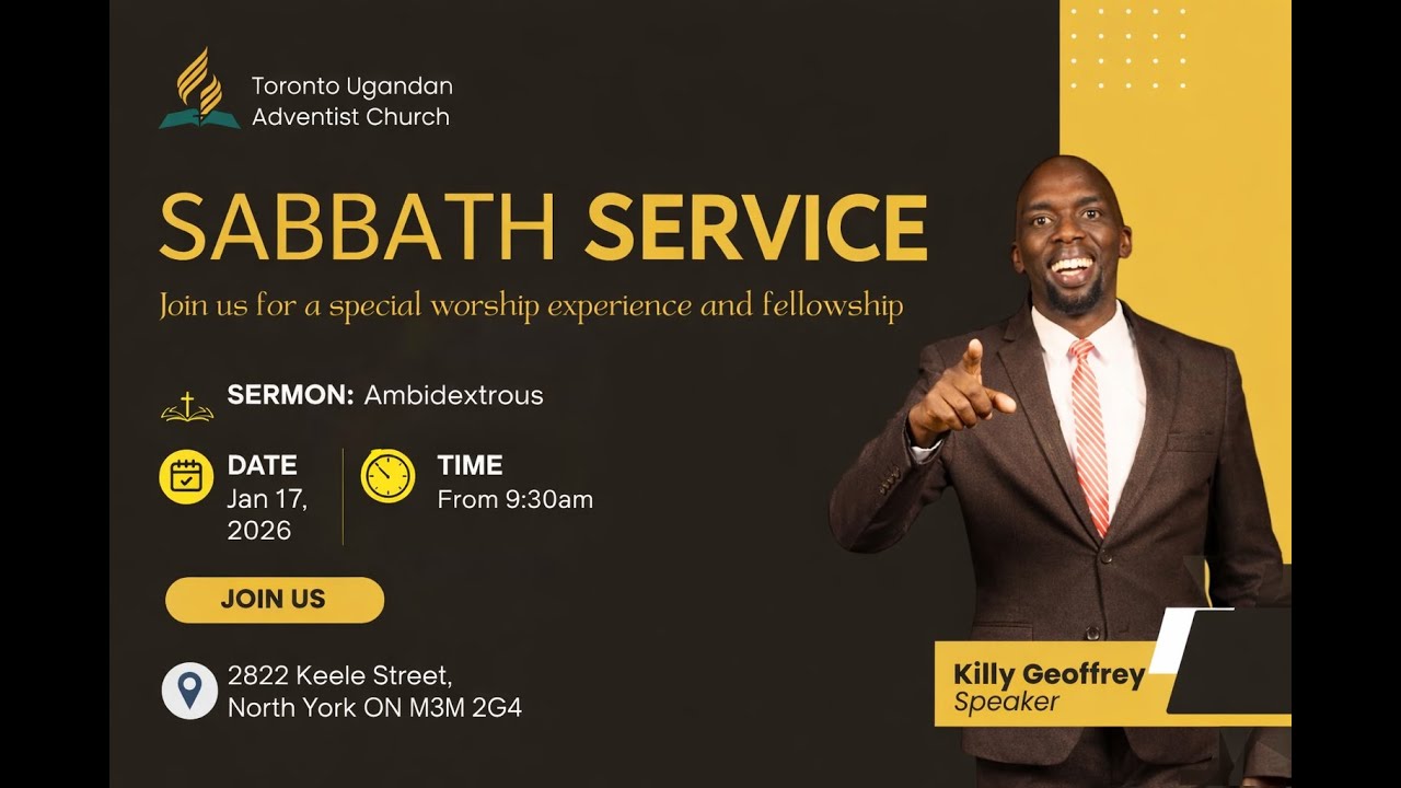 SABBATH WORSHIP - JANUARY 17, 2026