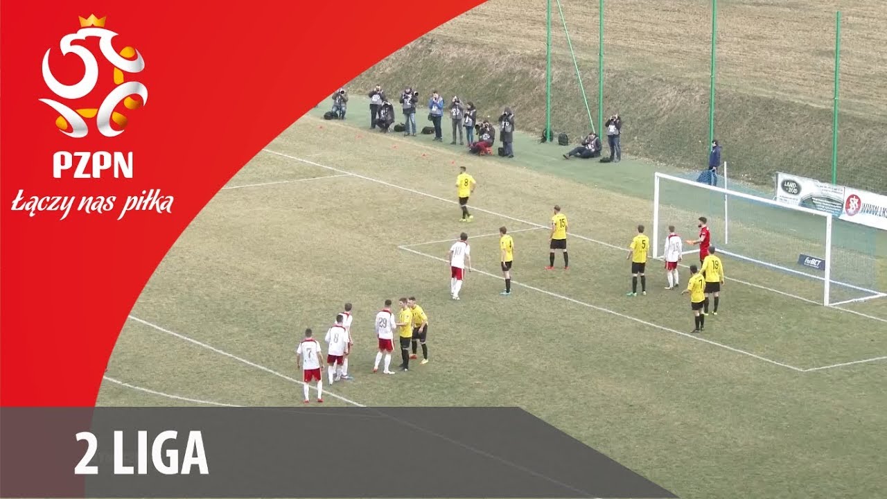 2. Liga: Magazyn skr&oacute;t&oacute;w 21. kolejki (2017/18)
