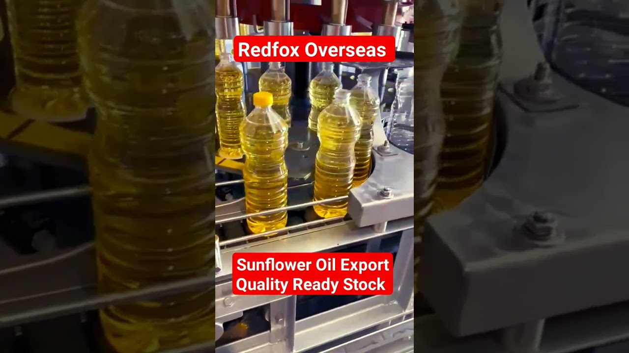 Sunflower Oil Export To UAE | Sunflower Oil Export To Iran | Sunflower Oil Exporter #Redfoxoverseas